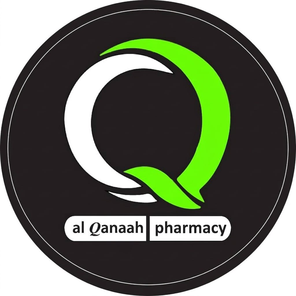 Logo bulat Al Qanaah Pharmacy